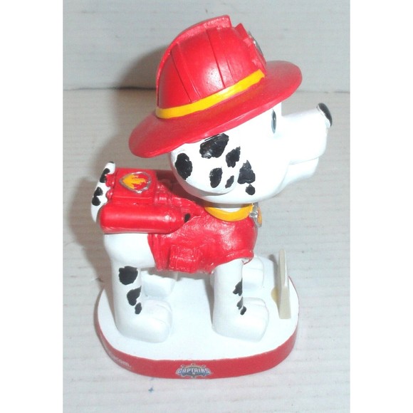 Lake County Captains Paw Patrol Nickelodeon Marshall 6.5" Tall Bobblehead (2019) - Picture 2 of 8